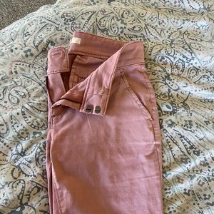 Loft Chino Cropped Pants